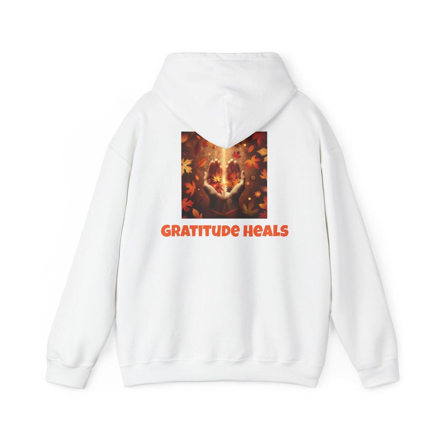 Gratitude Heals Unisex Sweatshirt – ‘Gratitude Heals’ one sided