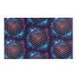 Flower of Life 'Cosmic Connection' Sacred Geometry Area Rug