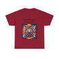 Mandala Sun Design Unisex T-Shirt - 'Radiate Your Inner Light' - 100% Cotton Fabric - Comfortable Tee