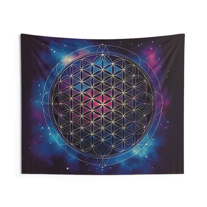 Flower of Life 'Cosmic Connection' Wall Tapestry