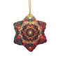 Vitality Sacred Geometry Ornament – Vibrant Circles and Diamonds (Star, Snowflake, Circle)