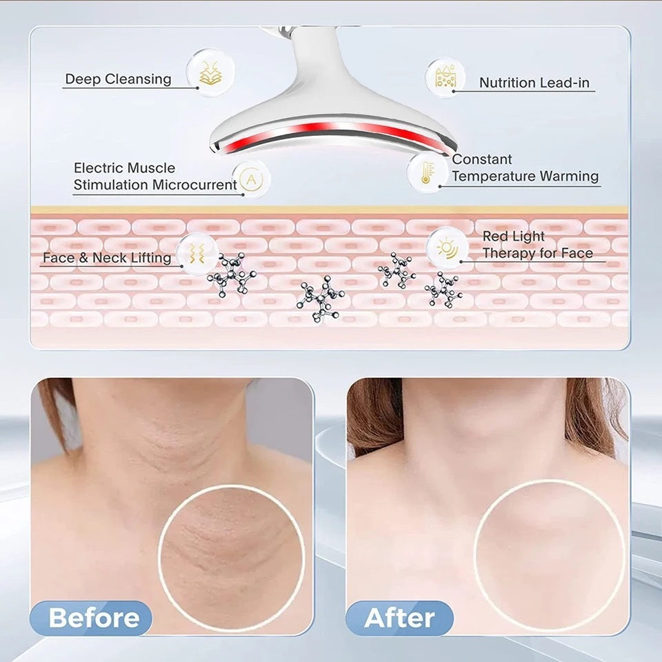 Neck & Face Lifting LED Therapy