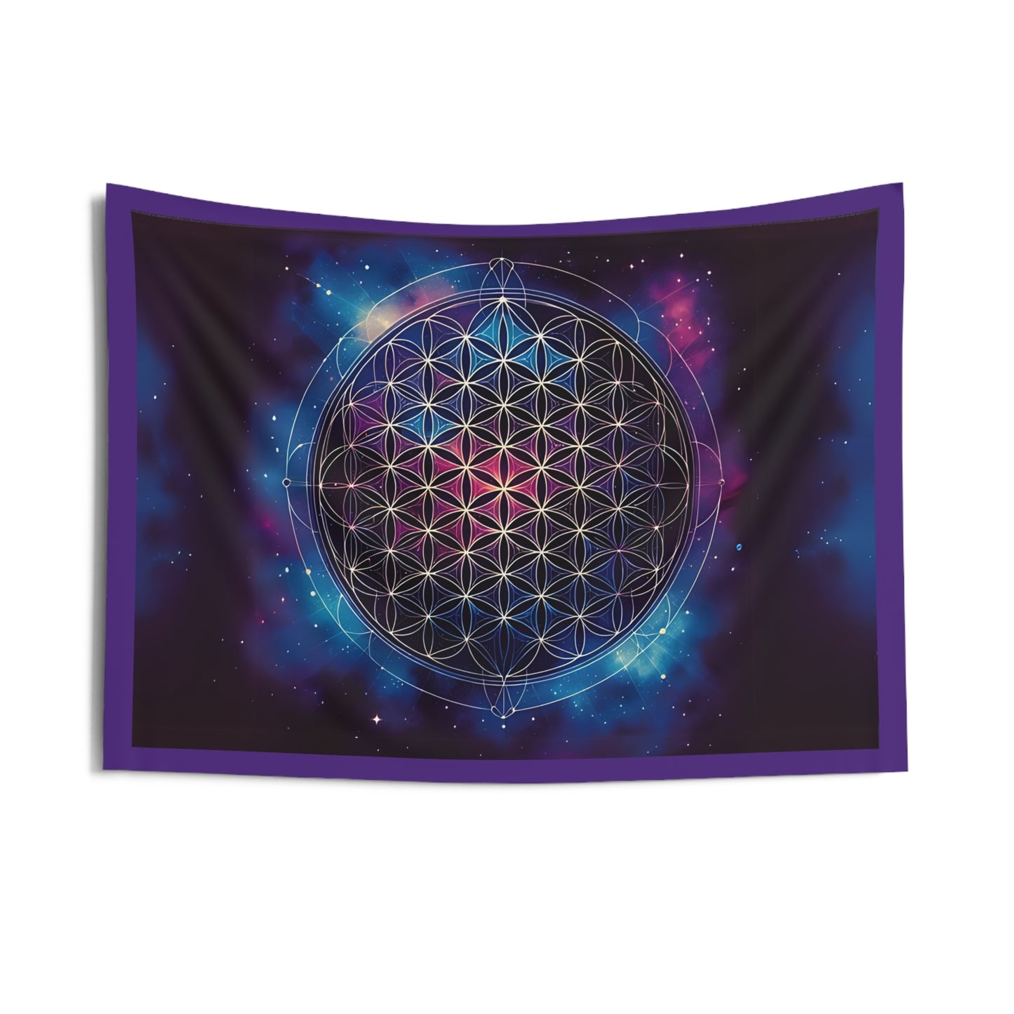 Flower of Life 'Cosmic Connection' Wall Tapestry