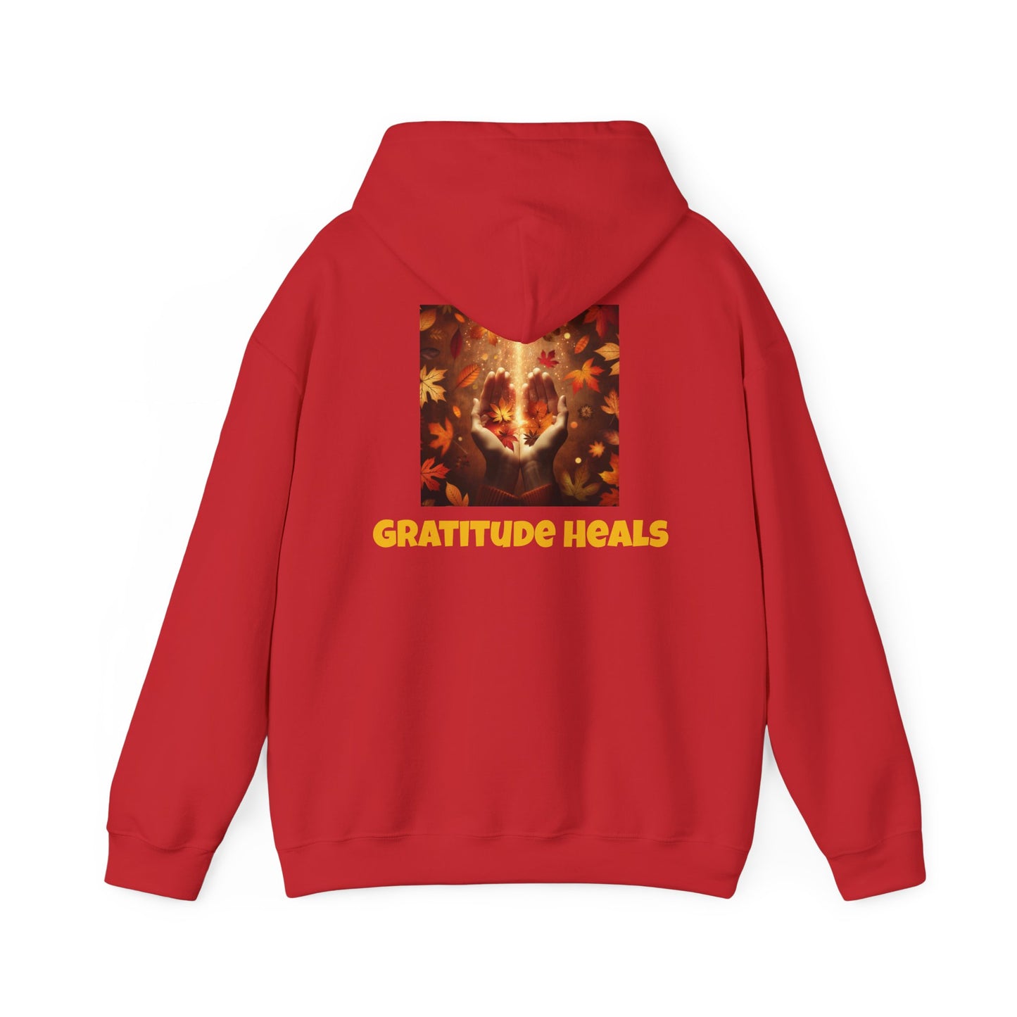 ‘Gratitude Heals’ Unisex Sweatshirt – 2 sided