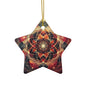Vitality Sacred Geometry Ornament – Vibrant Circles and Diamonds (Star, Snowflake, Circle)