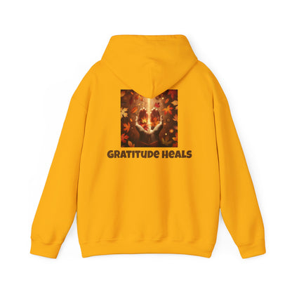 Gratitude Heals Unisex Sweatshirt – ‘Gratitude Heals’ one sided