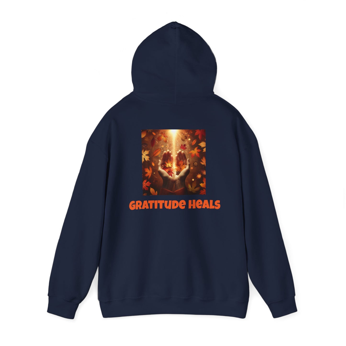 Gratitude Heals Unisex Sweatshirt – ‘Gratitude Heals’ one sided